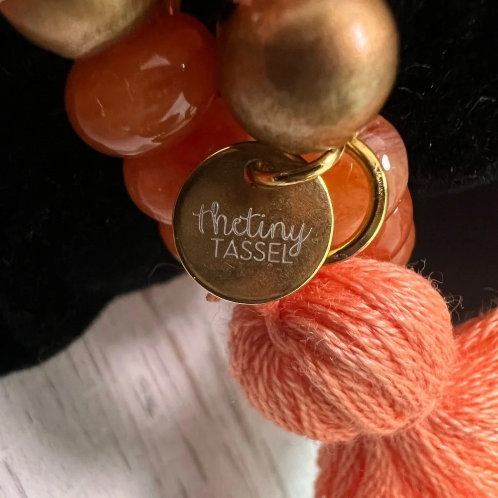 The Tiny Tassel Bracelets Set of 2 D13